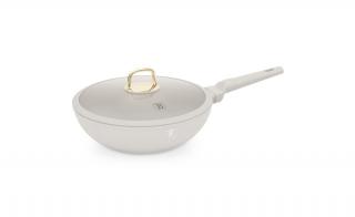 Berlinger Haus Sahara TitánPro bevonatú Wok Fedővel 28 cm-es (BH-8064)