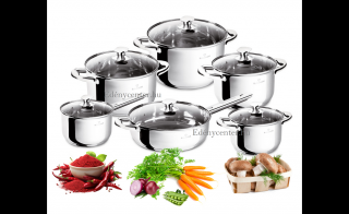 Blaumann PROFESSIONAL 12 db-os INOX Edénykészlet (BL-3875)