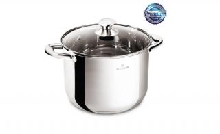 Blaumann PROFESSIONAL rozsdamentes fazék üvegfedővel 9,5L (BL-3870)