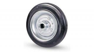 Tömörgumis fémfelnis kerék 125 mm