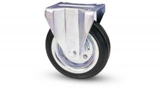 Tömörgumis kerék fix villa 80 mm
