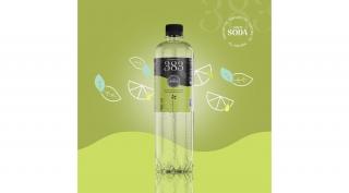 383 the kopjary water 766ml szénsavas  citrom-lime-menta