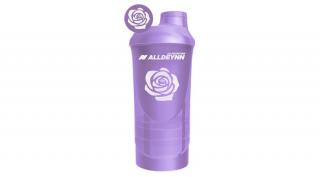 AllNutrition Alldeynn shaker 600ml+350ml lila rózsás