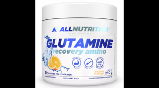 AllNutrition Glutamine Recovery Amino 250g narancs