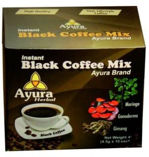 AYURA Herbal Fekete Kávé 4,5 g