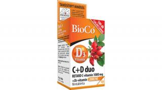 BioCo C+D duo Retard C1000mg D3 2000IU 100db