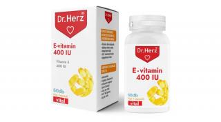 DR Herz E-vitamin 400IU 60 db lágyzselatin kapszula
