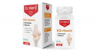 DR Herz K2 Vitamin + D3 + Kalcium 60db kapszula