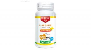 DR Herz L-Arginin+C-vitamin 500 mg kapszula 50 db