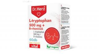 DR Herz L-tryptophan 500 mg + B-vitaminok 60 db kapszula