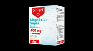 DR Herz Magnézium Supra 400mg + Szerves Cink 60 db kapszula
