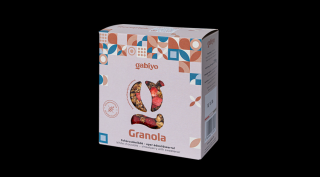 Gabiyo gluténmentes Granola Fehércsokoládé-eper 275g