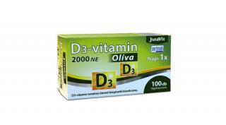 JutaVit D3-vitamin 2000NE Oliva lágykapszula 100x