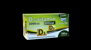 JutaVit D3-vitamin 3000NE Olíva 100x É-K.