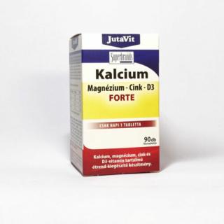 JutaVit Kalcium+Magnézium+Cink forte 90 tabletta