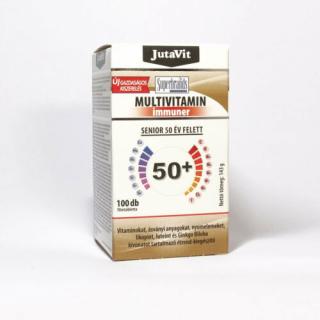 JutaVit Multivitamin Felnőtteknek immuner 50+ 100 tabletta