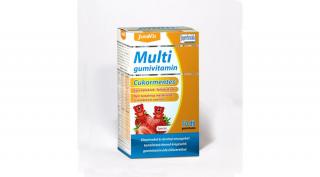 JutaVit Multivitamin Gumi Cukormentes eper ízu 50x