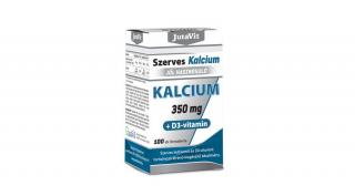 JutaVit Szerves Kalcium 350mg +D3 vitamin 100x