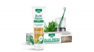 Natur Tanya ESI® Aloe Fresh® Fehér mosoly fogkrém - Homeopátia-kompatibilis,