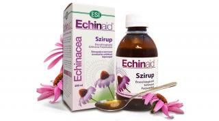 Natur Tanya® ESI® Echinaid® Echinacea szirup - hozzáadott gesztenyemézzel, és gyógynövényekkel.