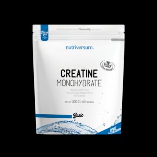 Nutriversum Basic Creatine Monohydrate 300g ízesítetlen
