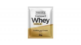 Pure Gold Protein Compact Whey Gold Cookies and Cream 32g