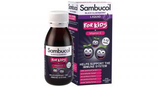 Sambucol fekete bodza szirup gyermek, 120ml
