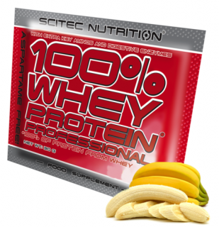 Scitec Sample Whey Protein Professional 30g banán