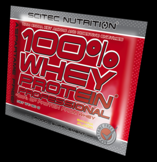 Scitec Sample Whey Protein Professional 30g eper-fehércsoki