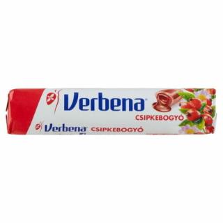 Verbena rolls cukorka csipkebogyó 32g