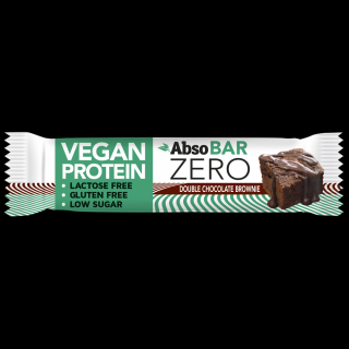 AbsoBar Zero duplacsokis brownie 40g (gluténmentes)