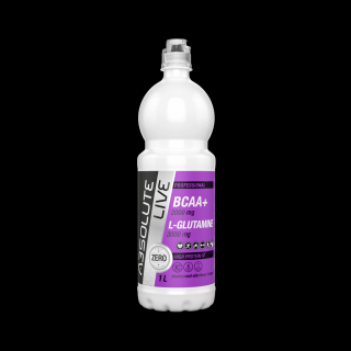 Absolute Live Feketeribizli-bodzavirág - BCAA + L-Glutamin 1000ml (gluténmentes)