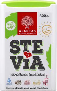 Almitas stevia tabletta 300 db