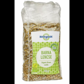 Biorganik barna lencse (bio)  500 g