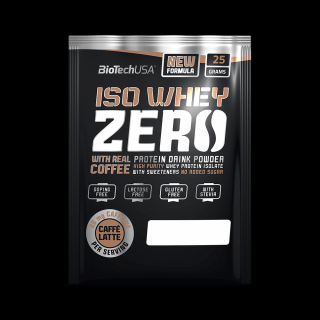 BIOTECH Iso Whey Zero 25 g caffé latte (gluténmentes)