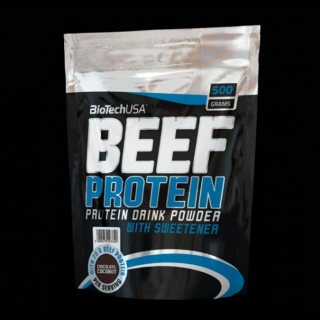 Biotech USA Beef Power marhafehérje por (Vanília-fahéj) 500 g (gluténmentes)