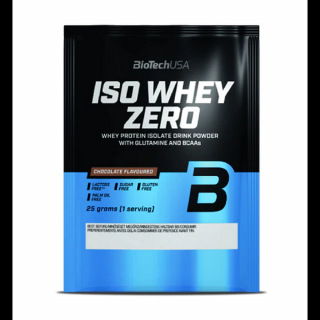 Biotech USA ISO Whey Zero laktózmentes fehérjepor (Csoki) 25 G (gluténmentes)