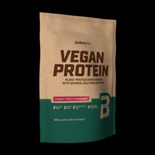 Biotech Vegán protein erdei gyümölcs 500 g (gluténmentes)