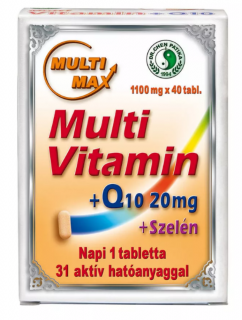 Dr. Chen Multi-Max Vitamin tabletta (multivitamin) Q10 + Szelén