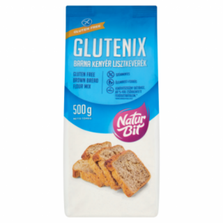 Glutenix gluténmentes Barna kenyér sütőkeverék 500 g