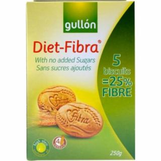 Gullon Diet Fibra rostos keksz (hozzádott cukormentes) 250 g