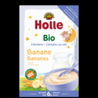 Holle Bio Banános tejkása 250g