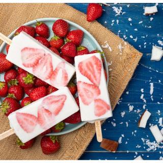House of Pops Coconut Strawberry 123ml