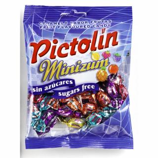 Intervan Pictolin Minizum Acidos cukor gyümölcsös (hozzáadott cukormentes) 65g (gluténmentes)