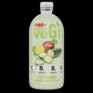 Powerfruit PRO+ VEGI uborka-citrom-menta ízű üditíőital 750 ml