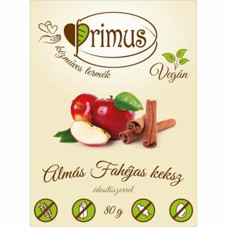 Primus paleo keksz almás-fahéjas 80 g (gluténmentes)