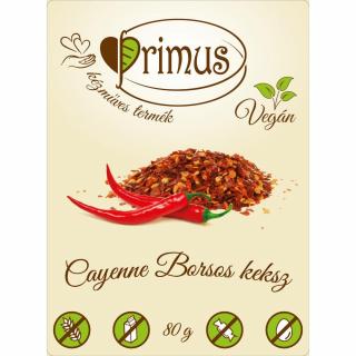 Primus paleo keksz cayenne borsos 80 g (gluténmentes)