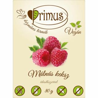 Primus paleo keksz málnás 80 g (gluténmentes)