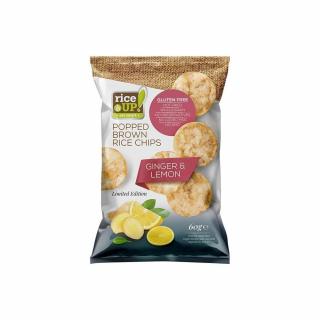 Rice Up Chips Gyömbér-citrommal ízű 60g (gluténmentes)