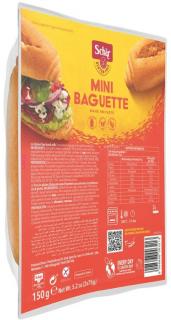 Schär Mini Bagett Duo (gluténmentes, tejmentes, tojásmentes) 150 g